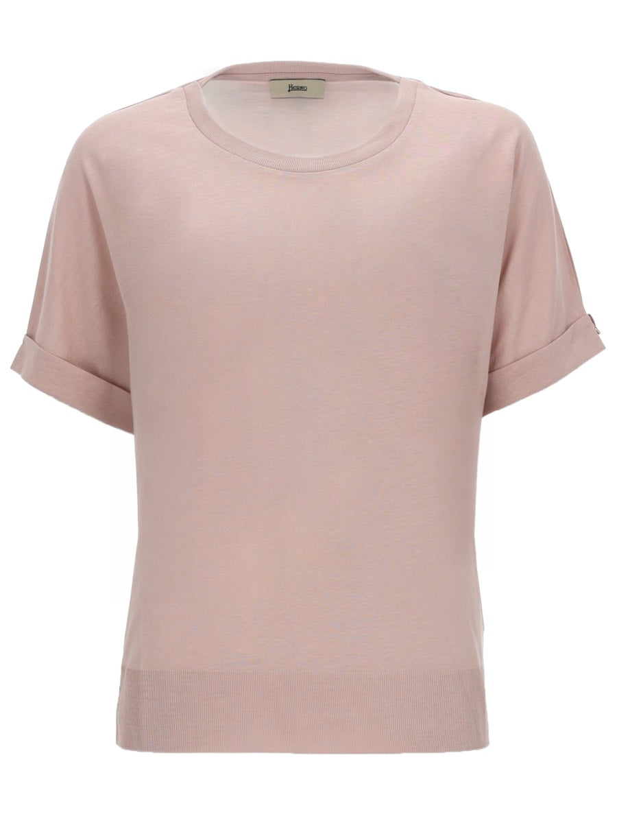Herno T shirts - Powder | 60b38734c3ecac35a6c2a7368455baa5b1888f96