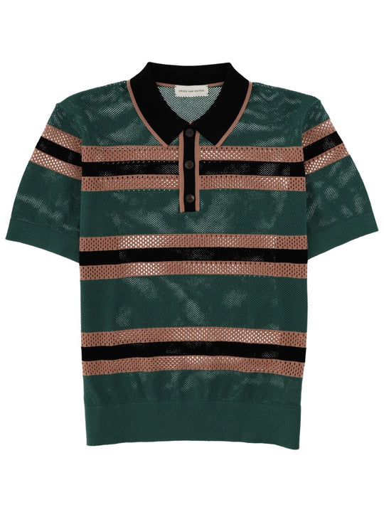 Polo "Mercy Stripe" Traforata
