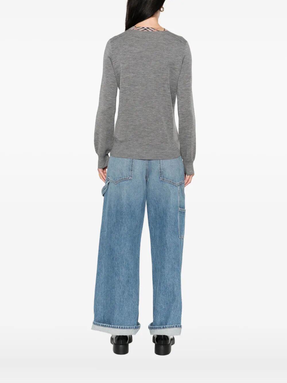 Burberry London England Pullover - Grey | 8018ab4857f1c1b9340f2f22cbdb37932eff9c4e