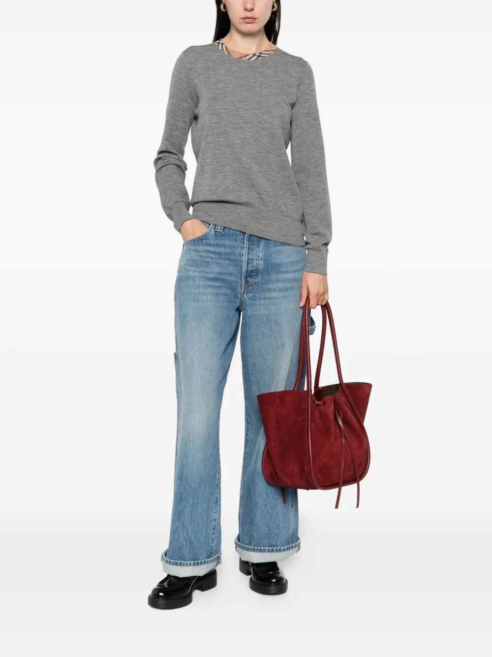 Burberry London England Pullover - Grey | 3ecf23d5d9f304dc8d978888c048cf9e9a6deb82