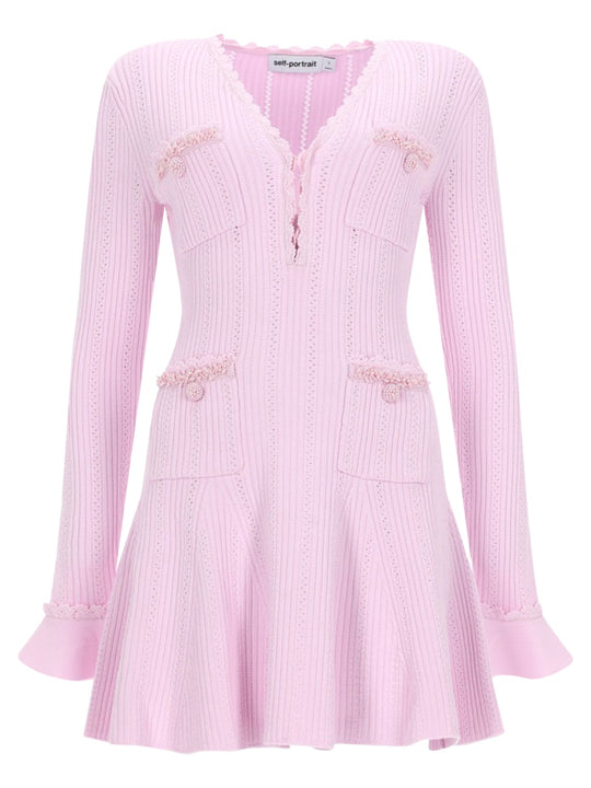 Abito Mini Con Perline