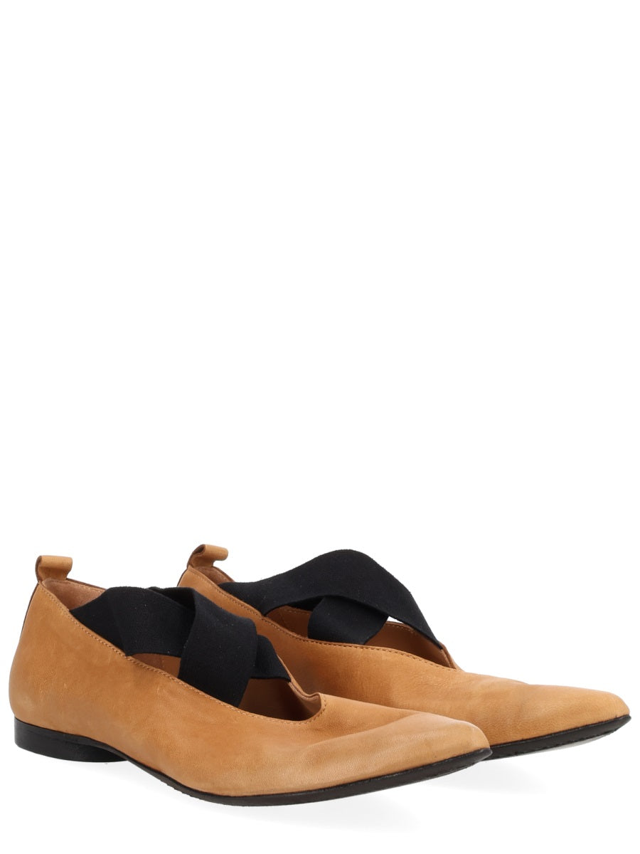 Uma Wang Flat Shoes - Beige | b82237532fdfff2ec0211b424b93470466d58931