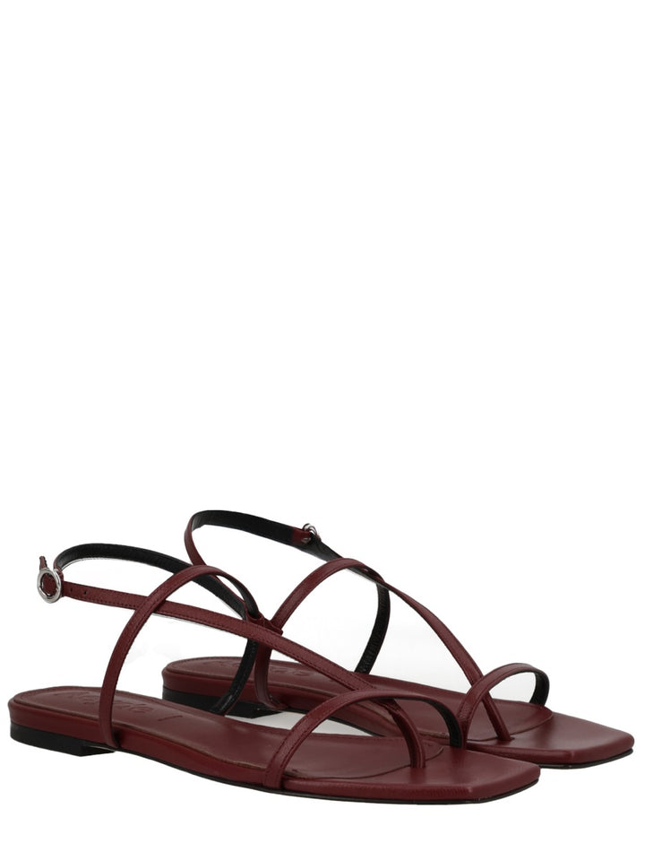 Aeyde Sandals - Bordeaux | c50bd0790cf058e93005085ac4392258e5a51c96