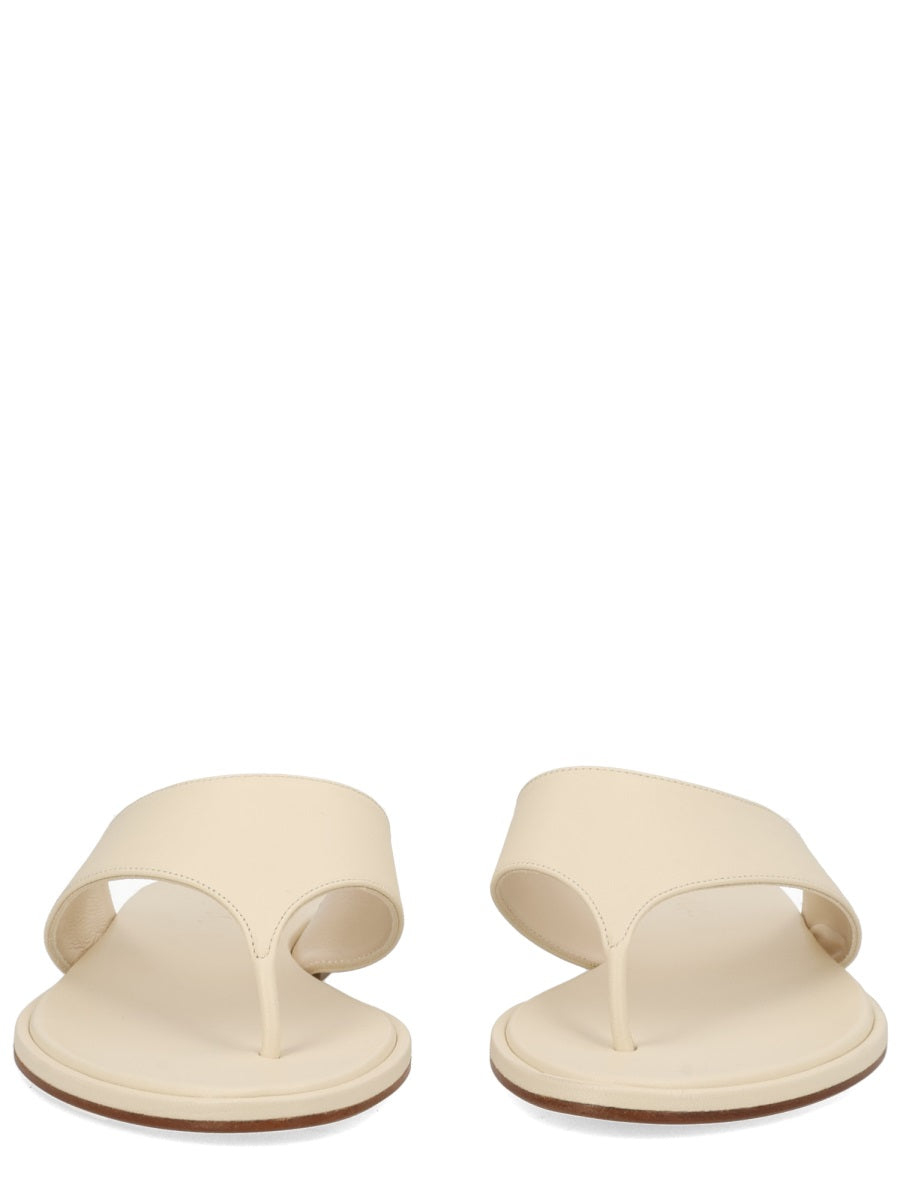 Aeyde Sandals - Ivory | 49b2e7583d7215d17e28335bb2c2f0c0a333c96f