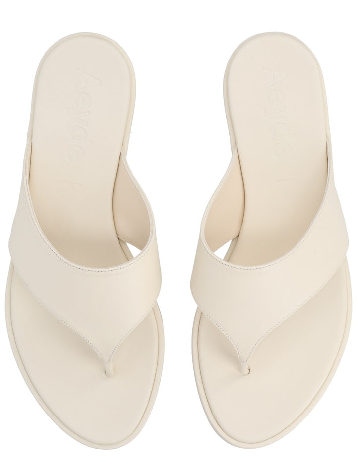Aeyde Sandals - Ivory | 5c4ed3c9976c15496ff3ba93b7c726c8ff14bf6f