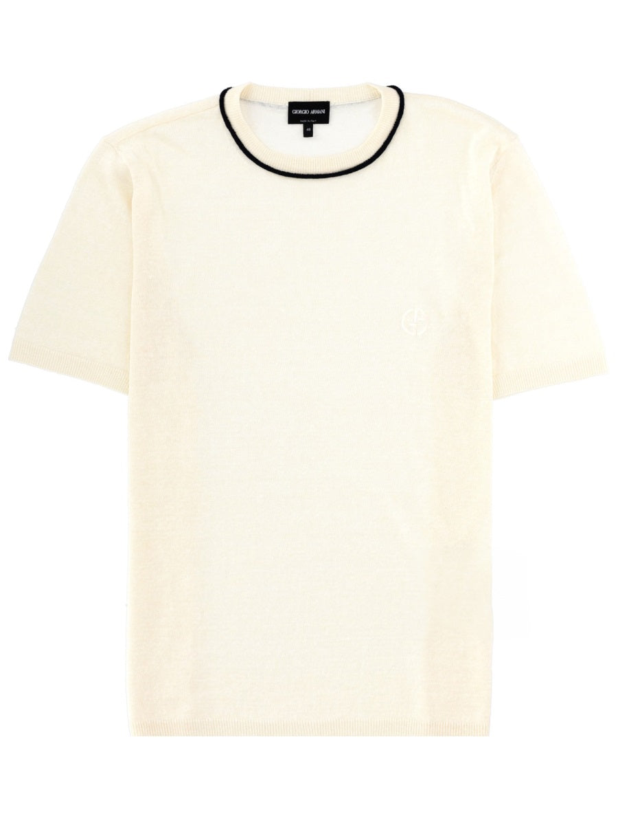 Giorgio Armani T shirts - Ivory | e8c7998b53997bac853df0d6e59b9e5eee2c3e39