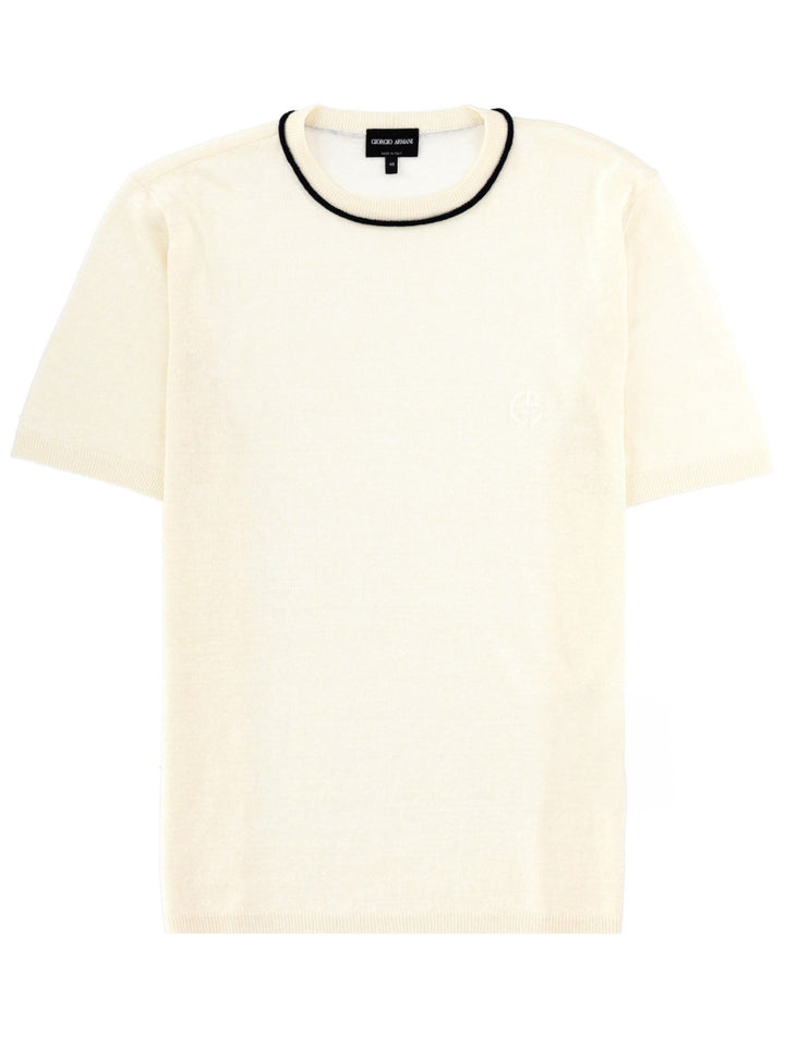Giorgio Armani T shirts - Ivory | e8c7998b53997bac853df0d6e59b9e5eee2c3e39