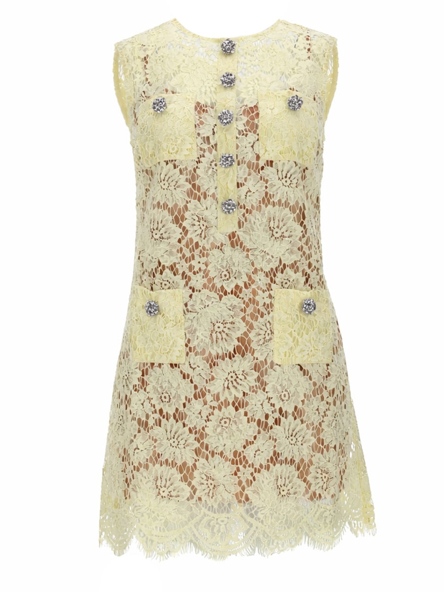 Self-Portrait Suits & Dresses - Yellow | e4f5be2612345ae1138602e1d7cf03cc47c46de9