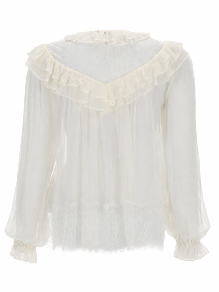 Self-Portrait Tops - White | bcb5033877a601b18ac59b86094d60f634fdc088