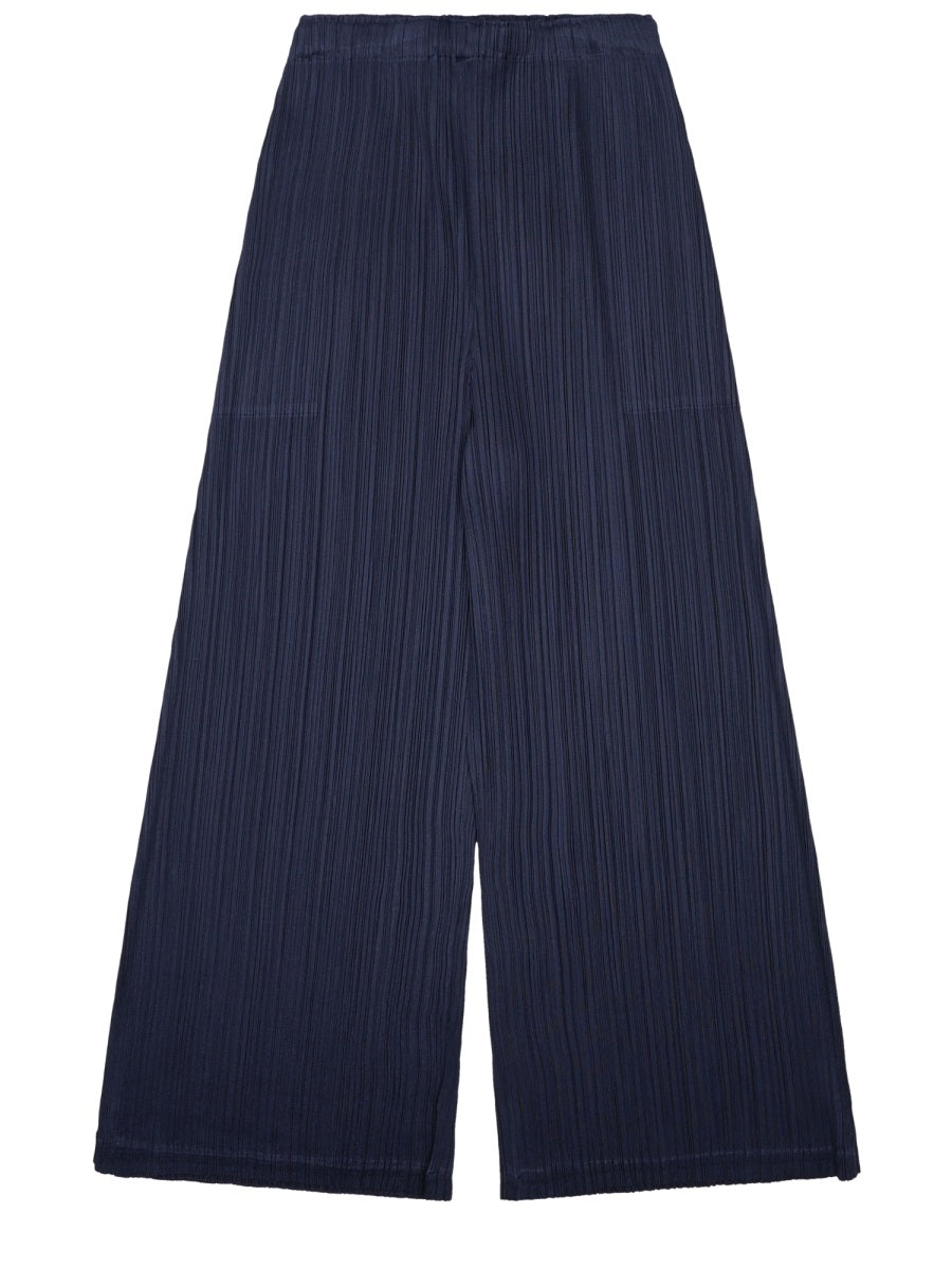 Pleats Please Issey Miyake Pants - Blue | 409395692cb0aad846e799820b089adb28f5b913
