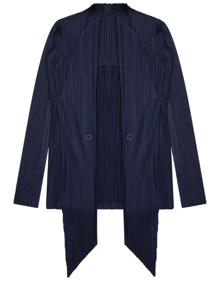 Pleats Please Issey Miyake Jackets - Blue | a5309003a678ed42d23d739a42edc0fe0d041a76