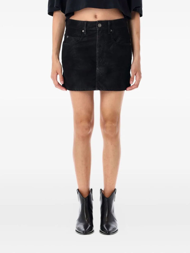 Marant ÉToile Mini skirts - Black | 06b7ccaf75e9a3f54bcd38ec441ff6686f1ce25d