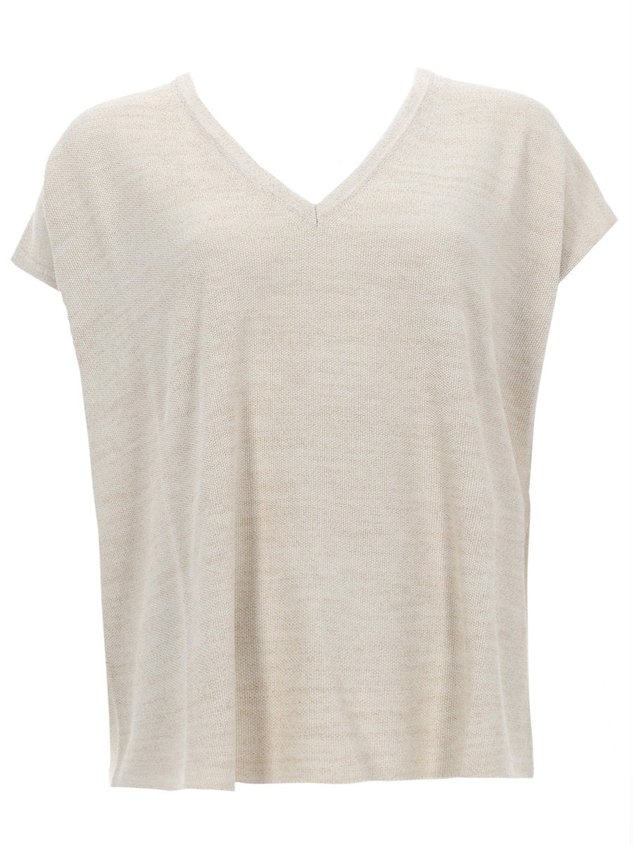 Fabiana Filippi Tops - Beige | 82a2ef9960a8fcd73274a1ab4f7a3b64de46173f