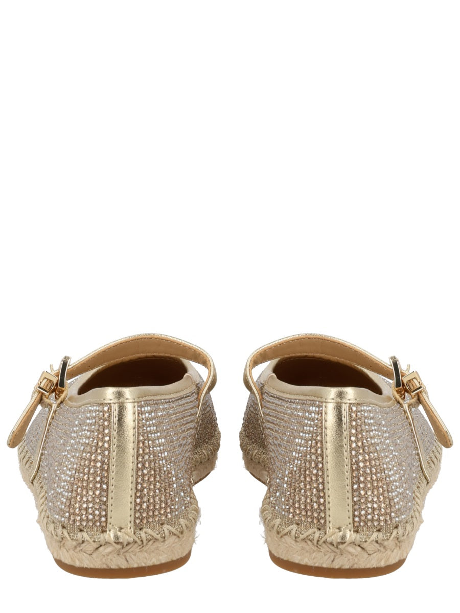 Michael Kors Flat Shoes - Gold | 724149c5a7327fe83ec488008579359e0cf37001