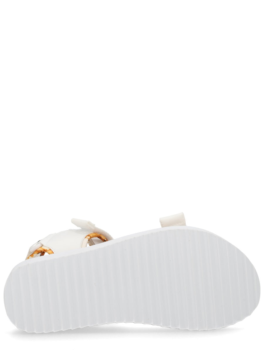 Versace Jeans Couture Sandals - White | 756ade7ffd40192e03a45042e3755ca8fd256522