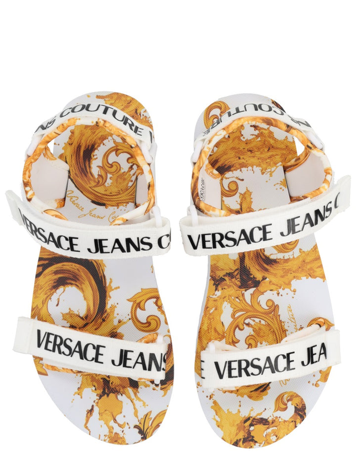 Versace Jeans Couture Sandals - White | d1e087381f836f82043bf8ed8558c28e43bd2968