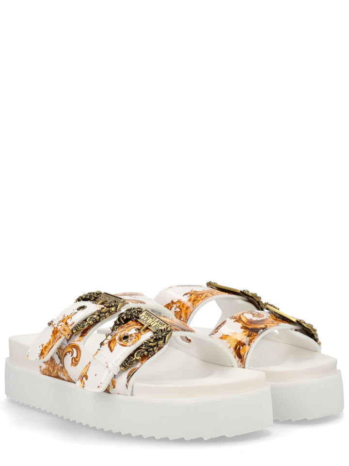 Versace Jeans Couture Sandals - White | 01fea27a95a66fada5abfdcb277ac859fefb1eea