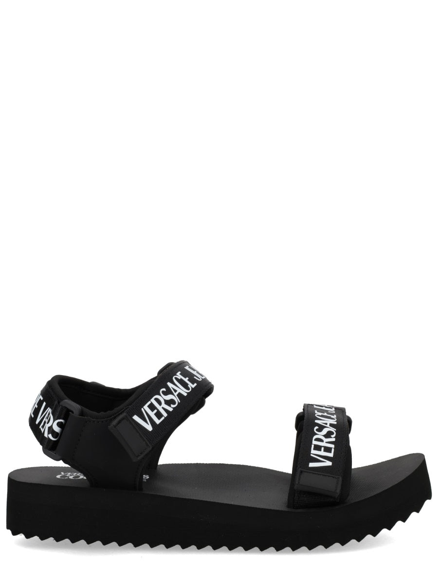 Versace Jeans Couture Sandals - Black | 0bdc6beed9915197ed98f5cf2f6fe7c0bd92ece2
