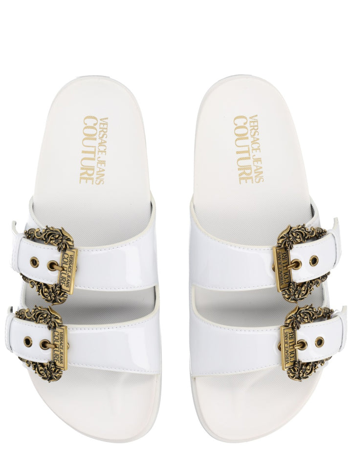Versace Jeans Couture Sandals - White | 0e0e542bba8385580d0703ae89dc9a7214edef8a