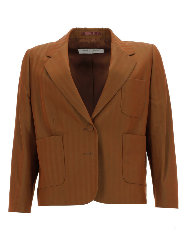 Dries Van Noten Jackets - Brown | f5acfbb1d137db9d448a0442198b1cdc51d1e9ca