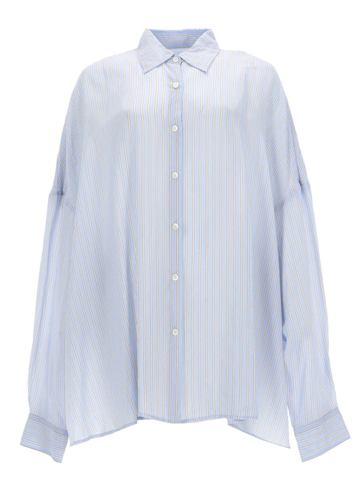 Dries Van Noten Shirts - Azure | 1df80b18e90a3d90df87e4eaef850b1560470658