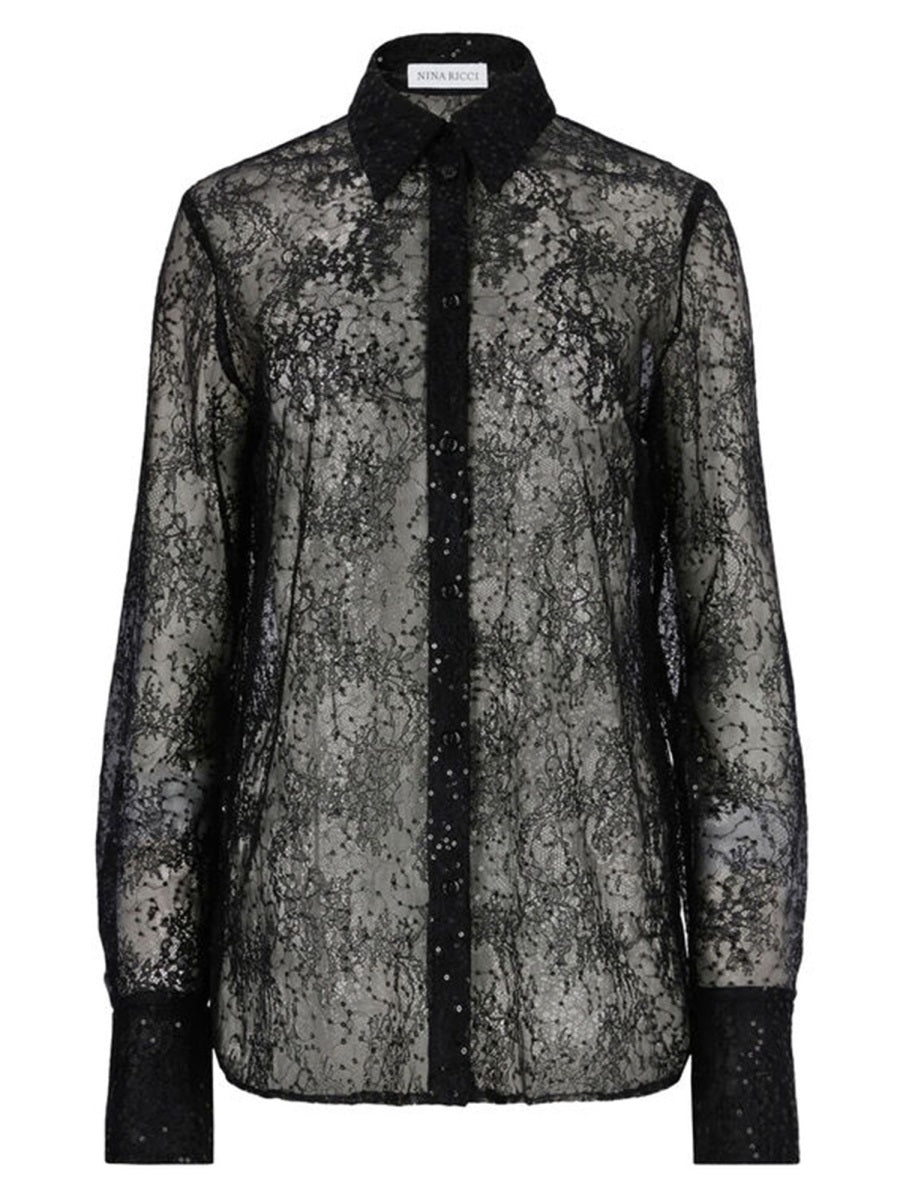 Nina Ricci Shirts - Black | 5664f36cdafe327a5084d4987278e9acd2e1a793