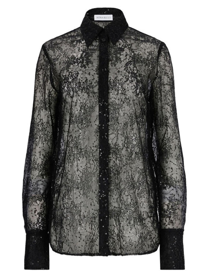 Nina Ricci Shirts - Black | 5664f36cdafe327a5084d4987278e9acd2e1a793