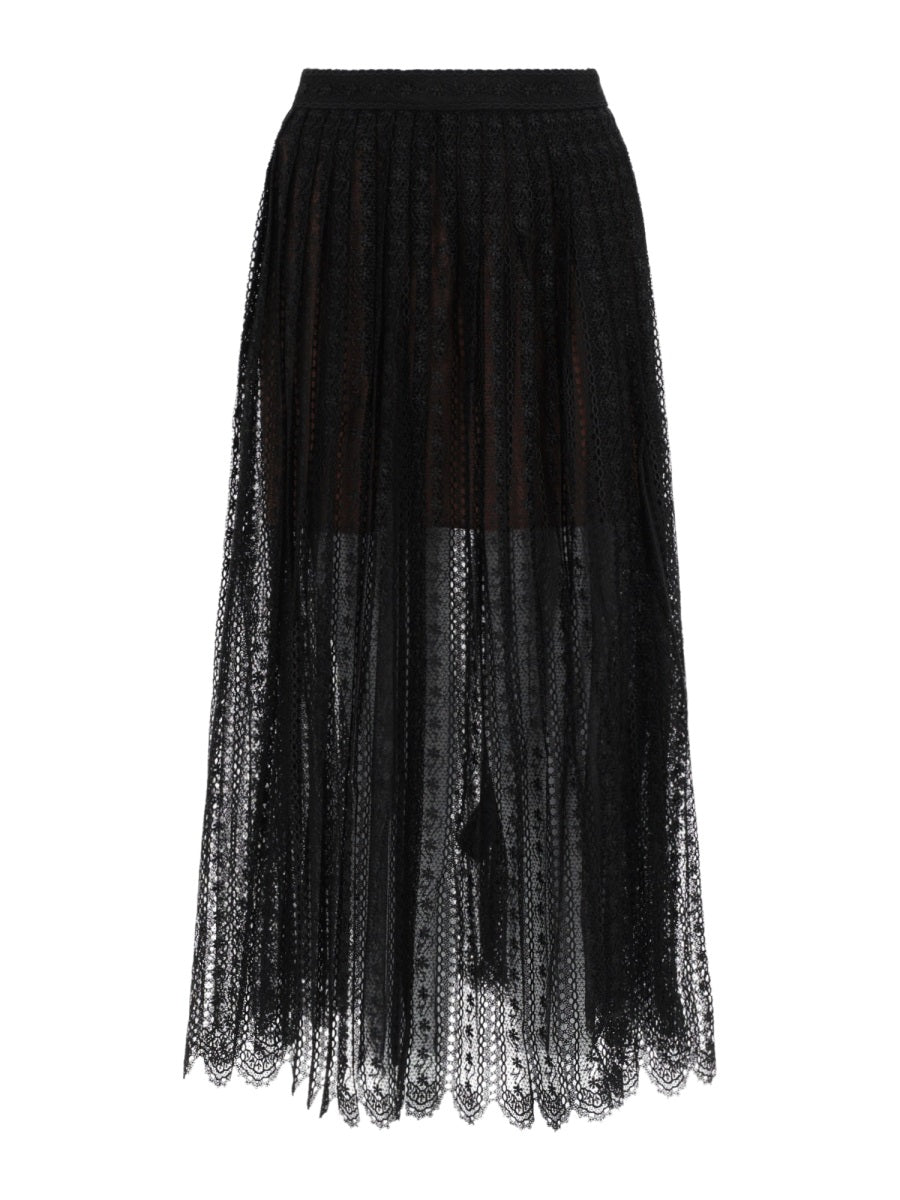 Self-Portrait Skirts - Black | 4004fad79366da0aa0adb7e7d40a74ff46b0f6b6