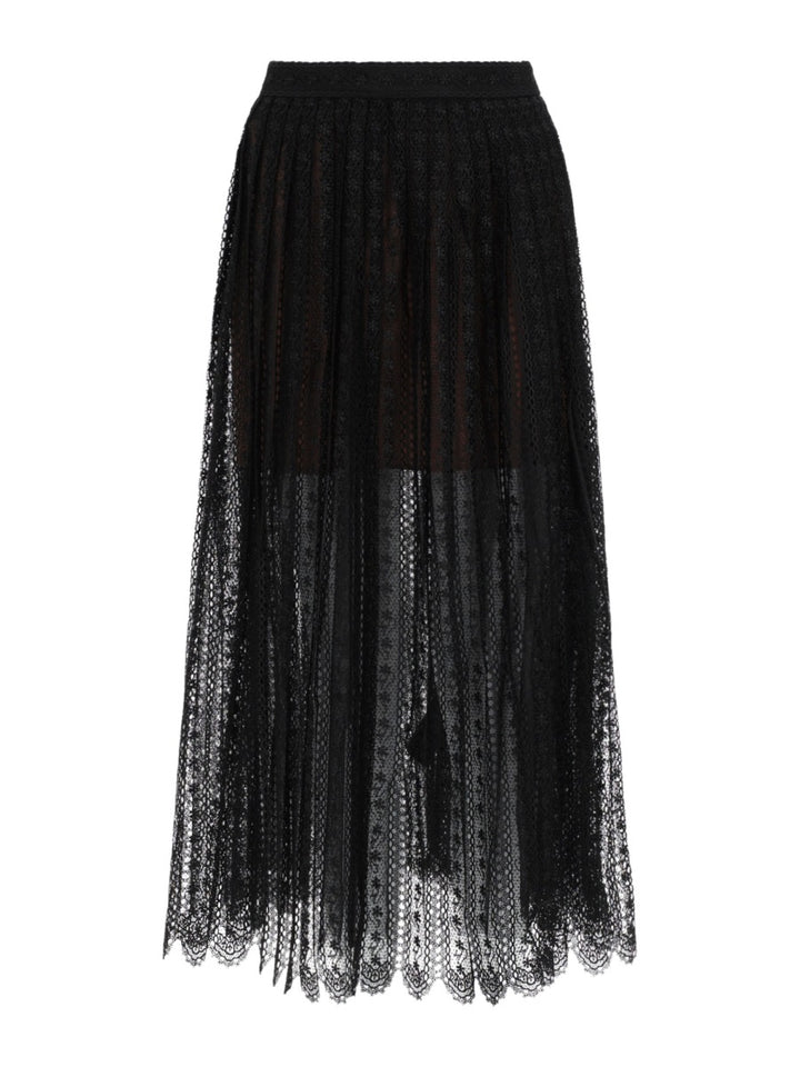 Self-Portrait Skirts - Black | 4004fad79366da0aa0adb7e7d40a74ff46b0f6b6