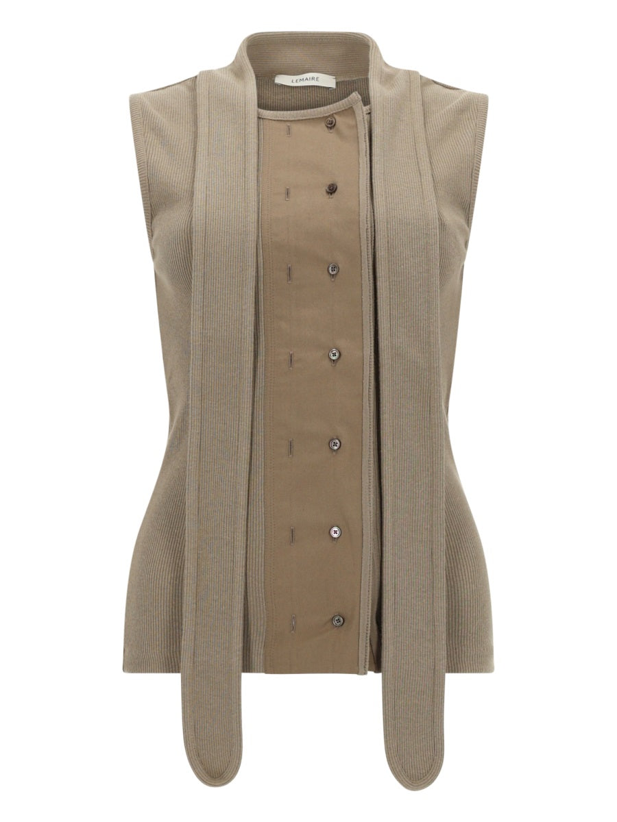 Lemaire Tops - Beige | 0d522d3e710019c6239c5adfa77f61c2b09e033d
