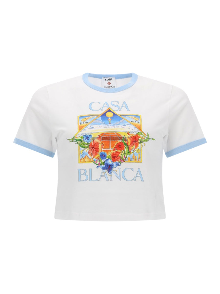 Casablanca T shirts - White | 6496ac040257693c33782d5b837e3f4a50348eb1