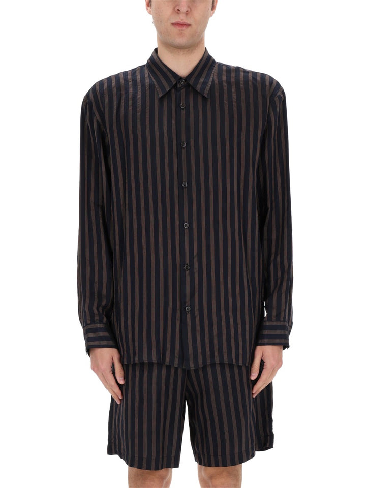 Dries Van Noten Shirts - Blue | 271abfa202856208efc83fec20a6266cf97bf723