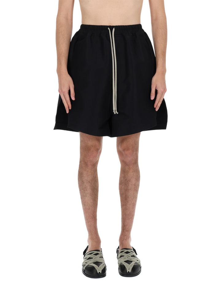 Rick Owens Shorts - Black | ace4ae46a13f4c2a0303f7fe2ec95b2ef802d28c