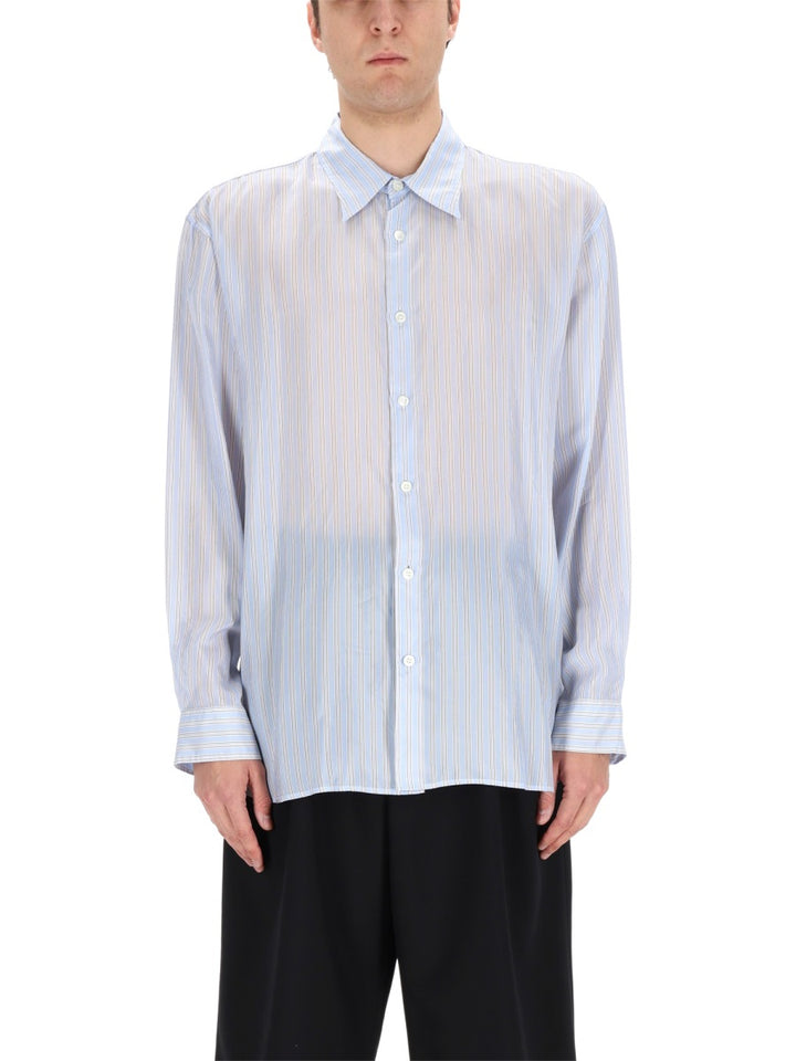 Dries Van Noten Shirts - Azure | 33f3f53069b55b1a6d2758b3945e658d99d3f7ab