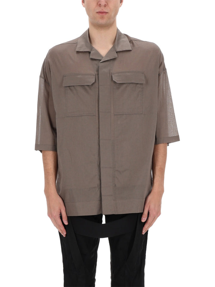 Rick Owens Shirts - Grey | b635b50f55ab161a654a7c735f06e5114550c61d