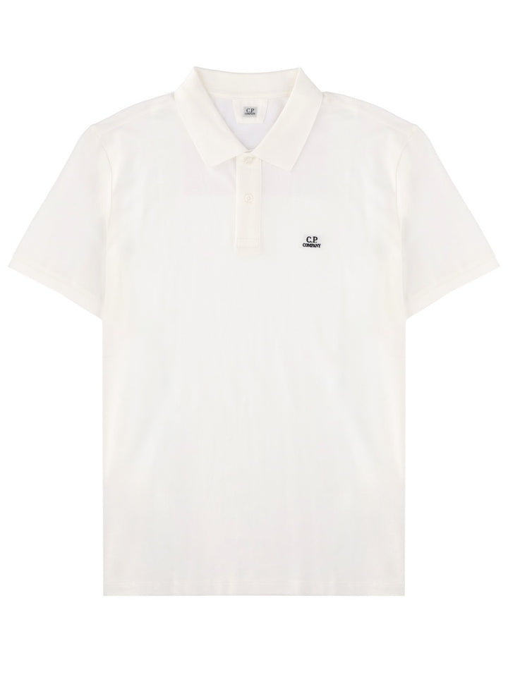 C.P. Company Polo - White | 1c785f4b4050a9be251d963190347d0acab1407a