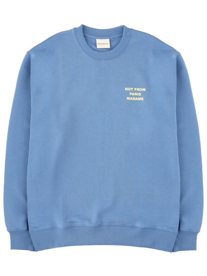 DrÔLe De Monsieur Sweatshirts - Blue | e6e5c12ff80eb16ef8a33aa97ebcf63f6477b24c