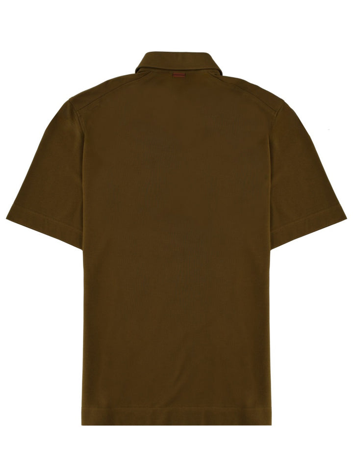 Zegna Polo - Green | 3f691d7861587804dbbf195918fd2bbfc4c4e787