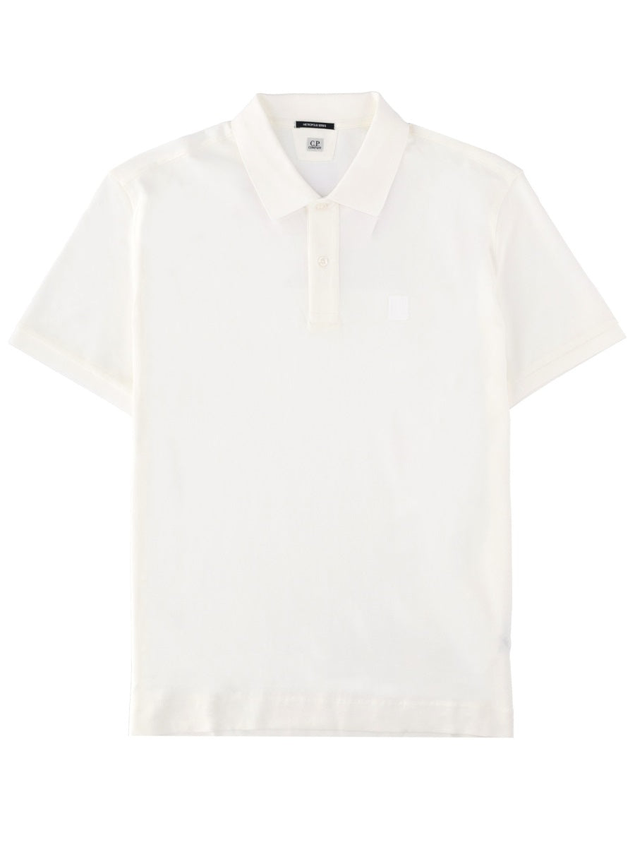 C.P. Company Polo - White | 1654f15d4bd3085e8afe9aa6f1cd10a889487abf