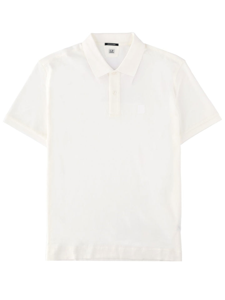 C.P. Company Polo - White | 1654f15d4bd3085e8afe9aa6f1cd10a889487abf