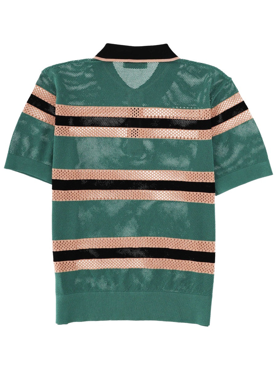Dries Van Noten Polo - Green | 63bf9e3a02c4bd9fed63816618da47e38e916abc