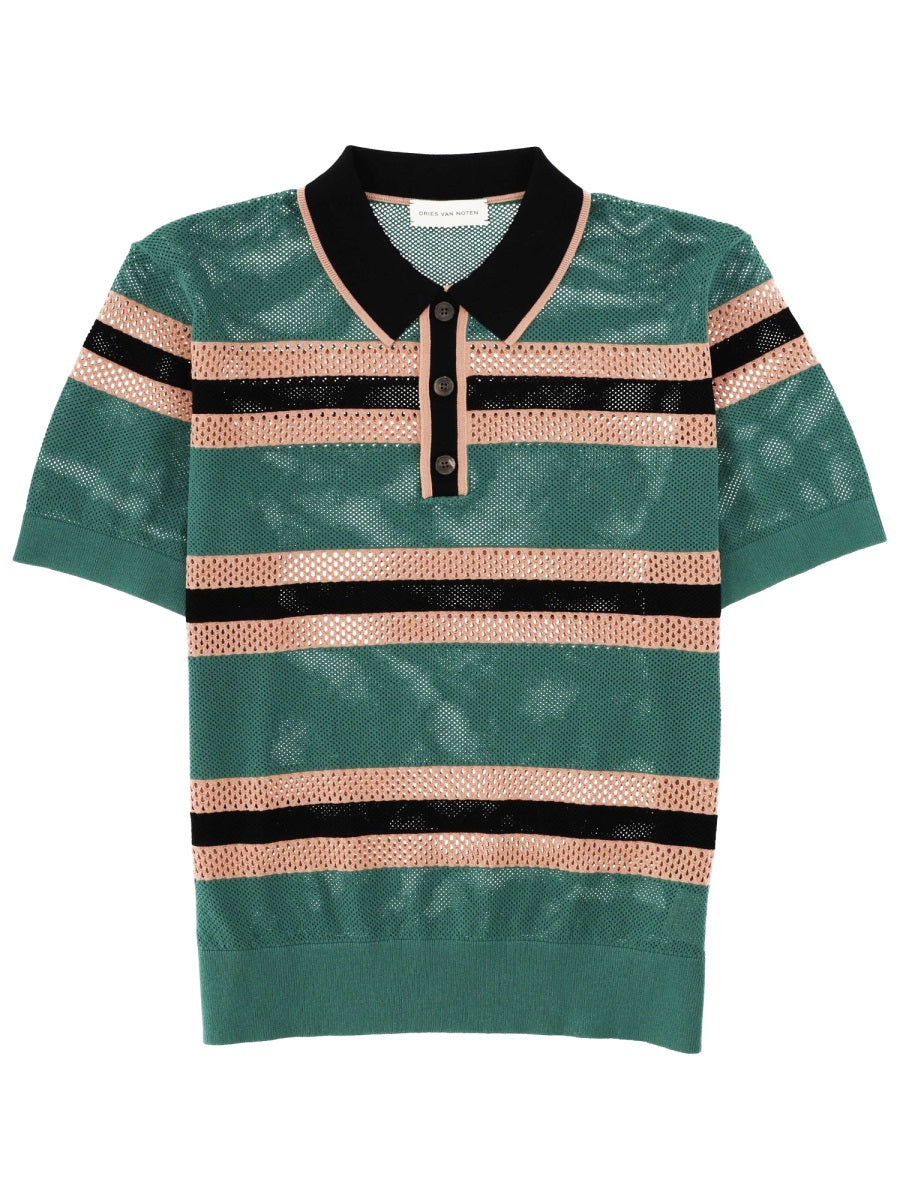Dries Van Noten Polo - Green | 3cc32f8ee7a3618d9735d263f1a8e0768a746538