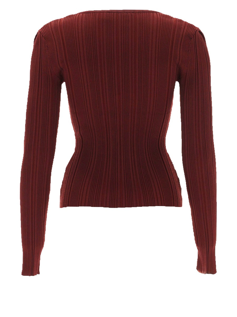 Self-Portrait Tops - Bordeaux | 62149f02bb8759d9c9d79fc90dd643c657018ab3
