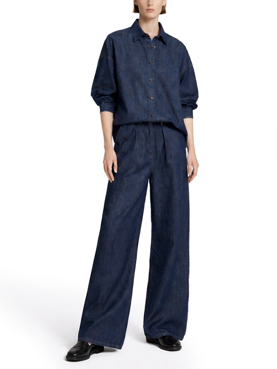 Dries Van Noten Pants - Blue | 912434af83eba49f7a6ffa1f82160cfba54ede54