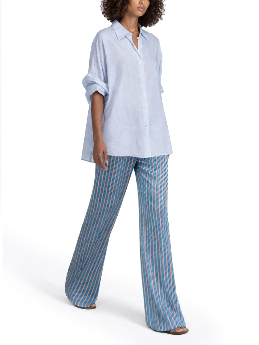 Dries Van Noten Shirts - Azure | 83468c6c3ae5676e59ce4e1a06dba645f88af4cb