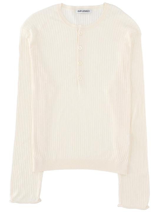 Maglia "Fine Henley"