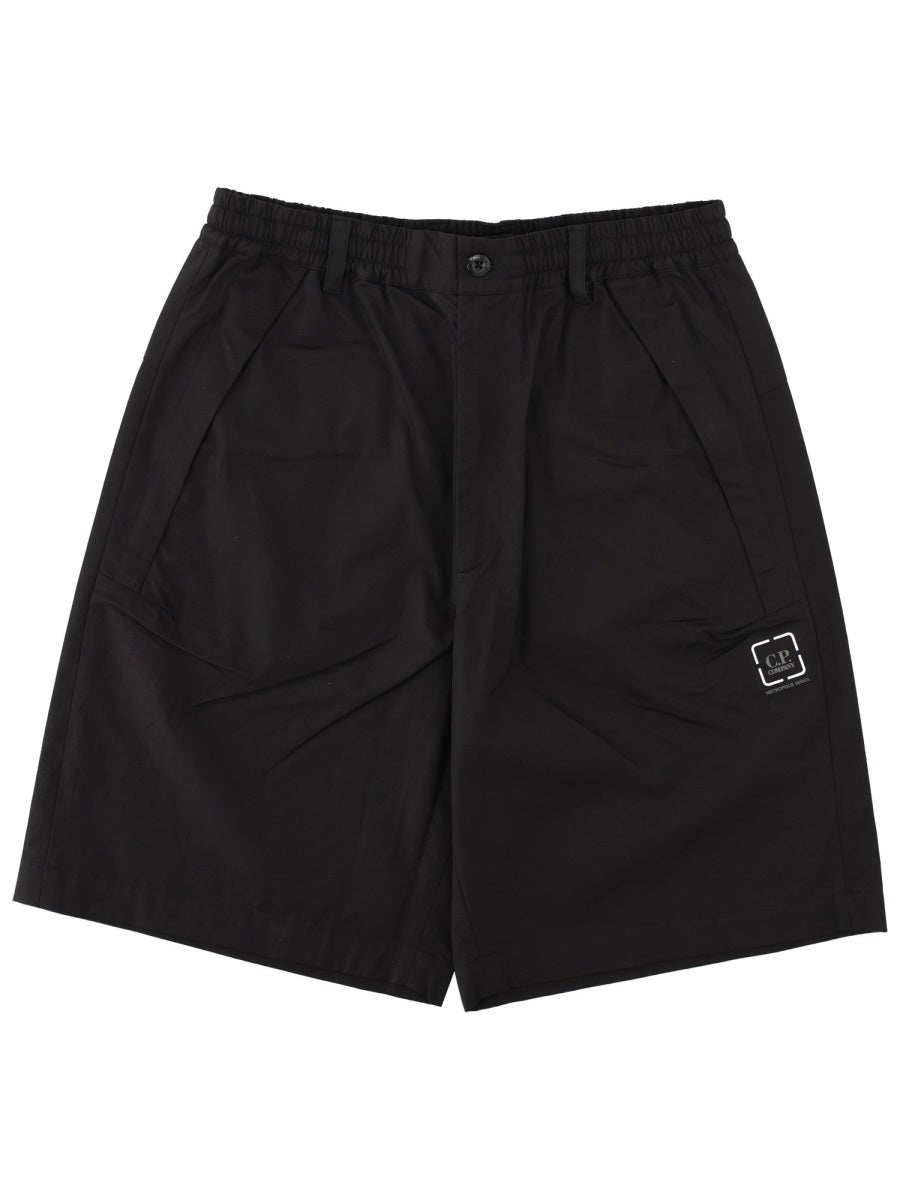 C.P. Company Shorts - Black | 015610d9c5284548a00f95f4e2276032a9fcd63e