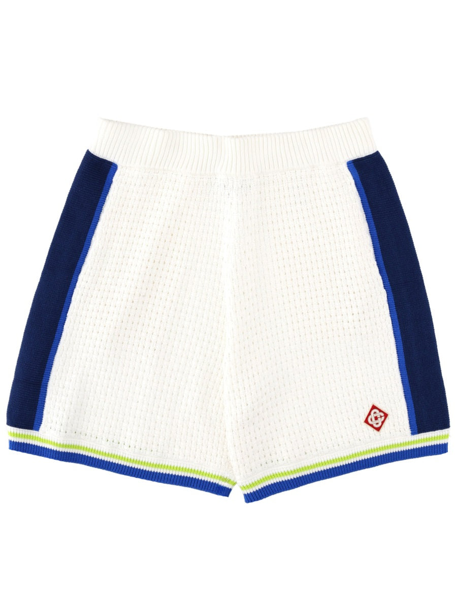 Casablanca Shorts - White | c975a0a58f295f64c4c52c5ba9a8bbd0b288ba96