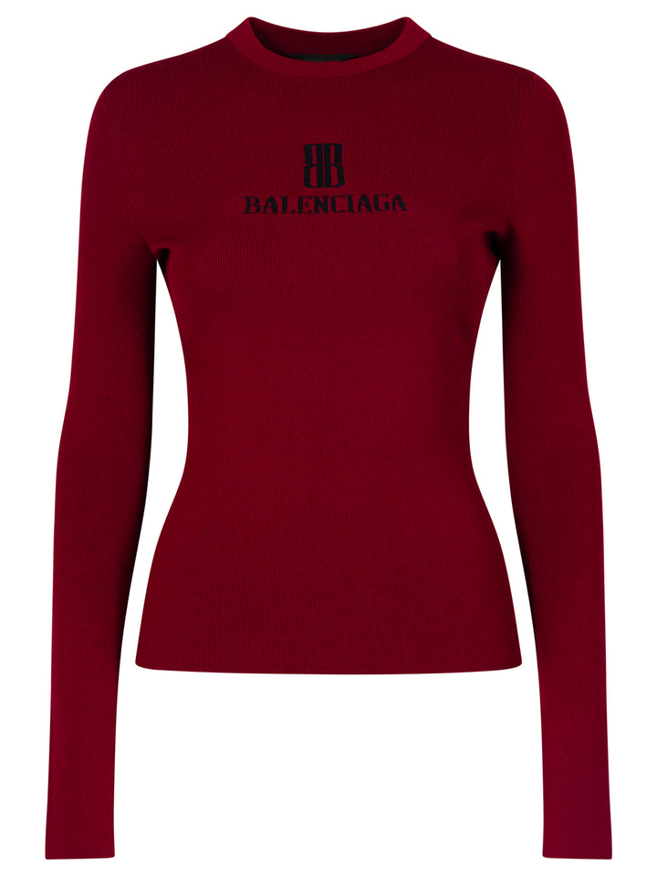 Balenciaga Round neck - Red | 5b9382a258dd9a3675af6b66e5bdeed2527da936