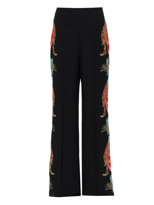 Pantalone Palazzo Con Stampa